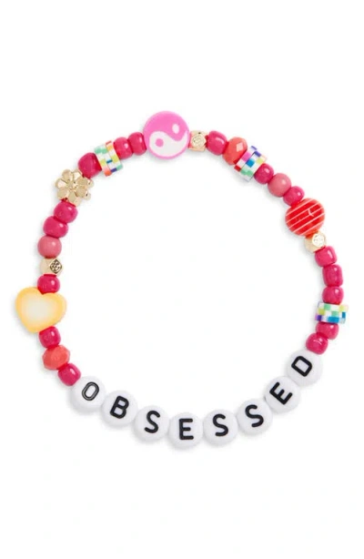 Bp. Obsessed Stretch Friendship Bracelet In Red