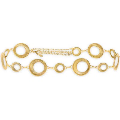 Bp. O-ring Metal Belt In Gold