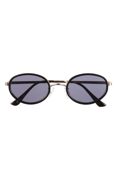 Bp. Oval Sunglasses In Gold
