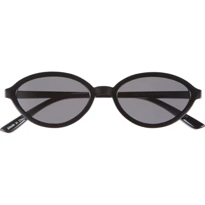 Bp. Oval Sunglasses In Black