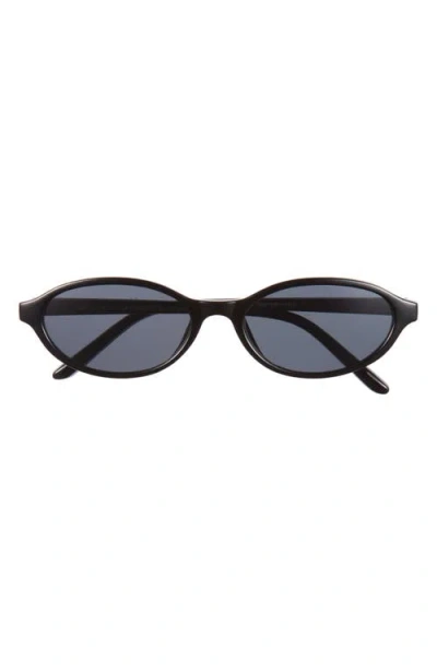 Bp. Oval Sunglasses In Black