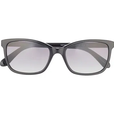 Bp. Oval Sunglasses In Black