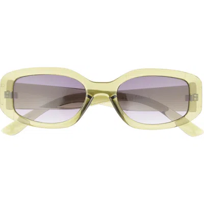 Bp. Oval Sunglasses In Green
