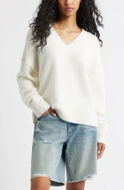 Bp. Oversize Cozy V-neck Sweater