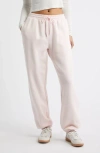 Bp. Oversize Fleece Joggers In Pink