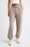 Bp. Oversize Fleece Joggers In Gold