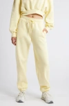 Bp. Oversize Fleece Joggers In Ivory Flan