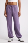 Bp. Oversize Fleece Joggers In Purple Montana