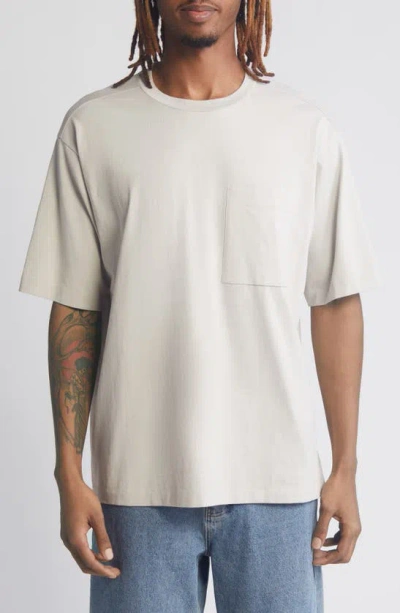Bp. Oversize Pocket T-shirt In Grey Owl