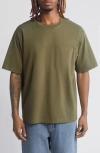 Bp. Oversize Pocket T-shirt In Olive Night