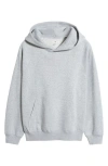 Bp. Oversize Raglan Hoodie In Grey Soft Heather