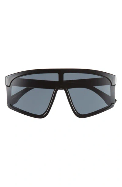 Bp. Oversize Shield Sunglasses In Black