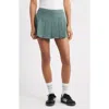 Bp. Pleated Miniskort In Green