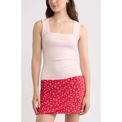 Bp. Pointelle Tank In Pink