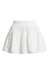 Bp. Pretty Cotton Eyelet Skort In White