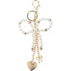 Bp. Pretty Pearly Bow Bag Charm In Gold