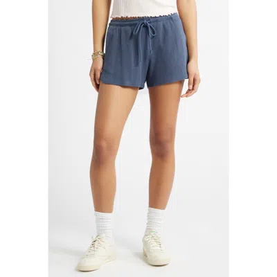 Bp. Pull-on Thermal Shorts In Blue Shadow