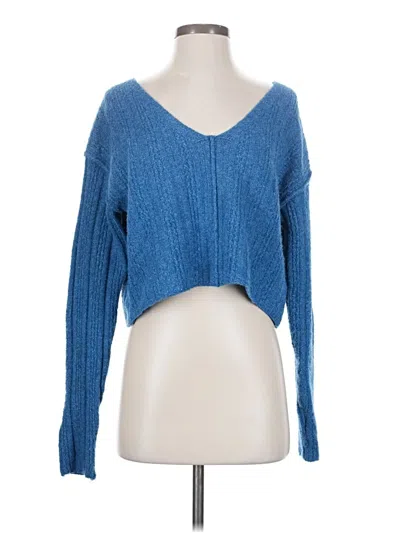 Pre-owned Bp. Pullover Sweater In Blue