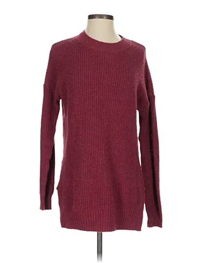 Pre-owned Bp. Pullover Sweater In Burgundy
