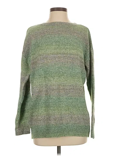 Pre-owned Bp. Pullover Sweater In Green