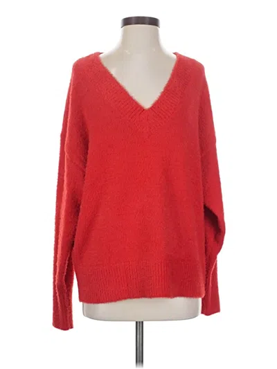 Pre-owned Bp. Pullover Sweater In Red