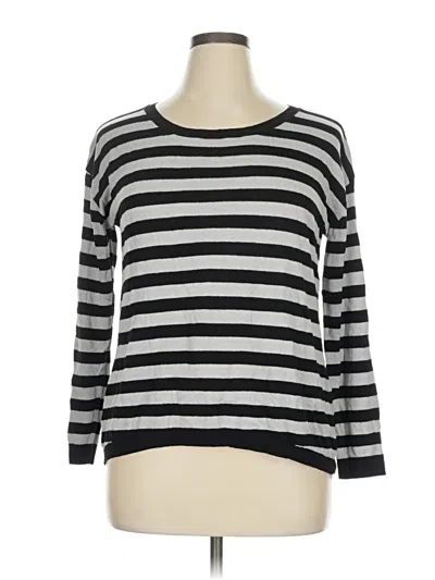 Pre-owned Bp. Pullover Sweater In Silver