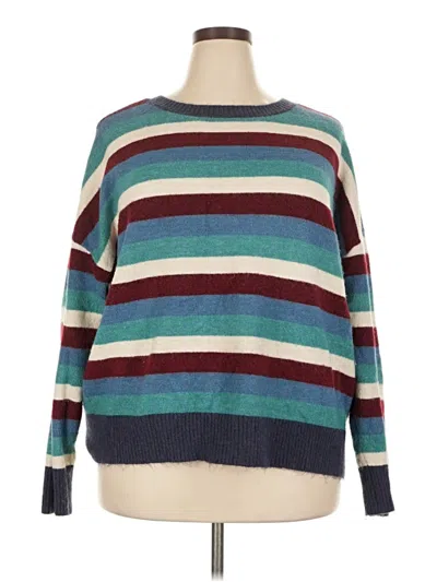 Pre-owned Bp. Pullover Sweater In Teal