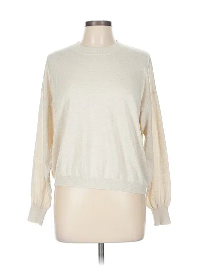 Pre-owned Bp. Pullover Sweater In White