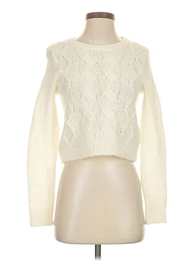 Pre-owned Bp. Pullover Sweater In White