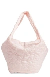 Bp. Quilted Heart Tote In Pink