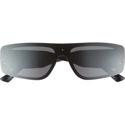 Bp. Rectangular Sunglasses In Black Smoke