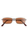 Bp. Rectangular Sunglasses In Gold
