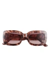 Bp. Rectangular Sunglasses In Grey Tort