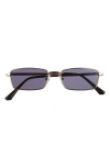 Bp. Rectangular Sunglasses In Black