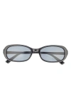 Bp. Rectangular Wrap Sunglasses In Gray
