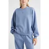 Bp. Relaxed Cotton Blend Sweatshirt In Blue