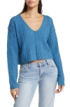 BP. RELAXED COZY CROP SWEATER