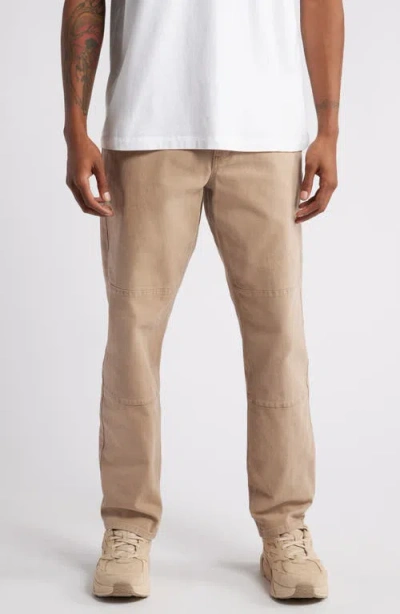 Bp. Relaxed Fit Stretch Canvas Workwear Pants In Tan Amphora