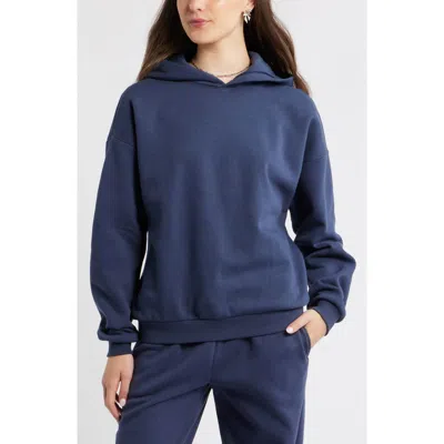 Bp. Relaxed Fleece Hoodie In Blue