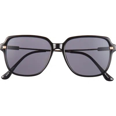 Bp. Retro Square Sunglasses In Black