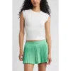 Bp. Rib Cap Sleeve T-shirt In White