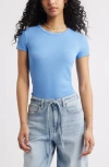Bp. Rib T-shirt In Blue Stream