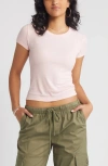 Bp. Rib T-shirt In Pink Sky
