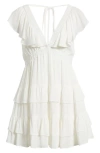 BP. RUFFLE TRIM MINIDRESS