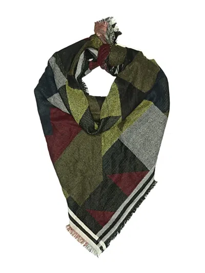 Pre-owned Bp. Scarf In Green