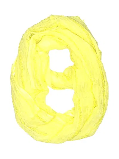 Pre-owned Bp. Scarf In Yellow