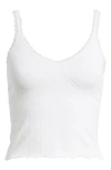 Bp. Seamless Rib Tank In White