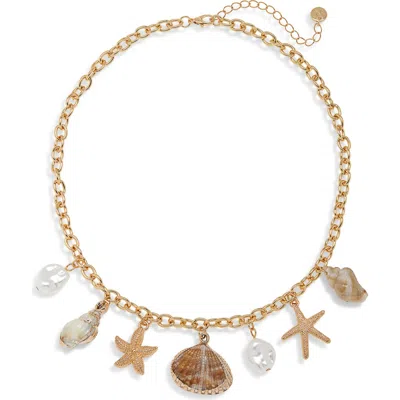 Bp. Seashell Charm Necklace