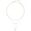 Bp. Shell Pendant Layered Necklace