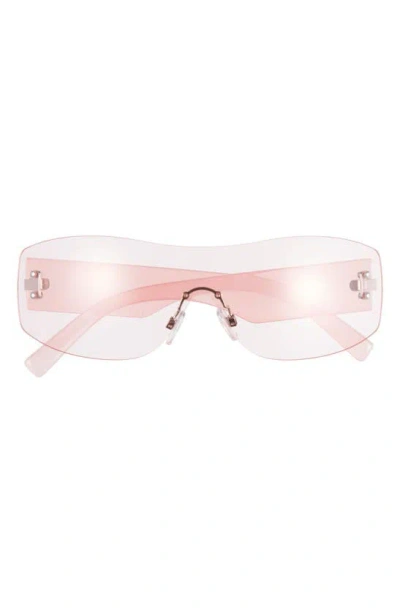 Bp. Shield Sunglasses In Pink